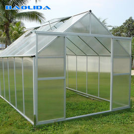 คุณภาพ  Knockdown Mini Greenhouse Tent / Home Outdoor Plant Tent Aluminum Frame โรงงาน