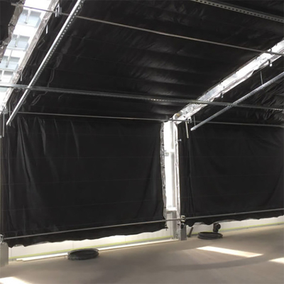 Single Span Pc Board Greenhouse Automated Light Dep Blackout สำหรับกัญชา