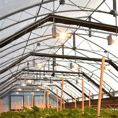 โครงการแบบครบวงจร Usa Tunnel Automatic Blackout Greenhouse การปลูกพืชเพื่อการเกษตร