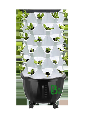 Growart Tower ระบบการปลูกน้ําอัตโนมัติสายน้ําที่เห็นได้เห็น ประหยัดพื้นที่ ABS