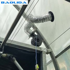 Baolida Single Span Light Deprivation Greenhouse ระบบตัดไฟอัตโนมัติ