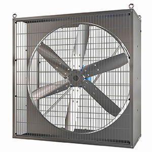 Single / Multi Span Greenhouse Negative Fan Cooling Pad ระบบทำความเย็น