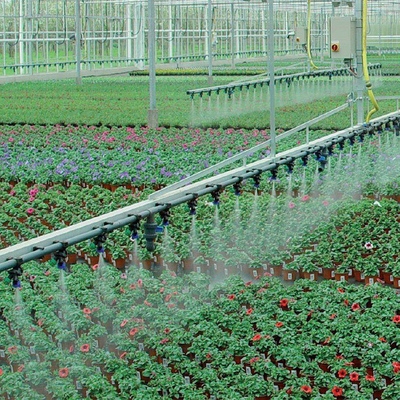พืชเกษตรปลูกรดน้ำประหยัดระบบน้ำหยดสำหรับเรือนกระจก